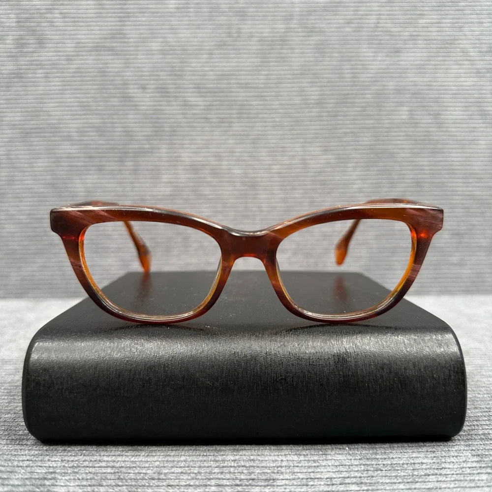 STATE Optical Co Halsted Saffron Tortoise Cat Eye Eyeglass Frames 50-18-140
